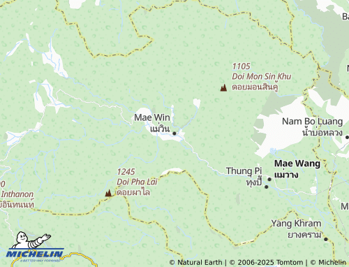 MICHELIN Mae Win map - ViaMichelin