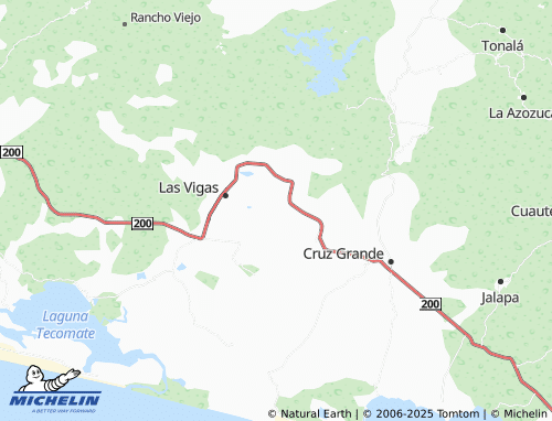 MICHELIN La Máquina de Nexpa map - ViaMichelin