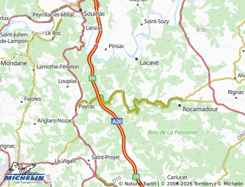 Mappa MICHELIN Calès - ViaMichelin