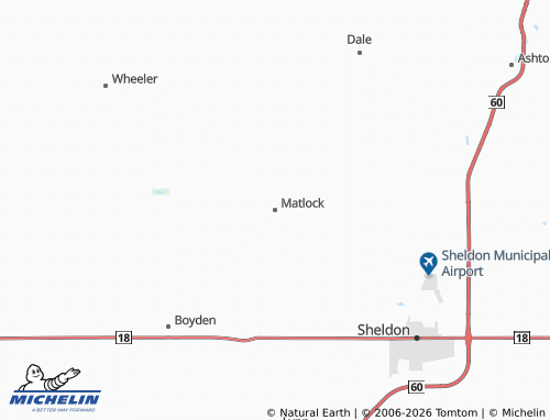 Mappa MICHELIN Matlock - ViaMichelin