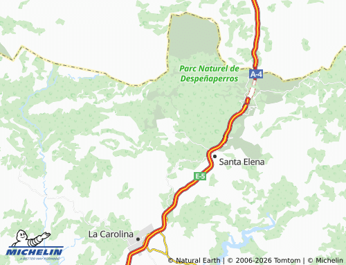 MICHELIN Miranda del Rey map - ViaMichelin