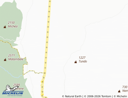 Mappa MICHELIN Chefe Jeroma - ViaMichelin