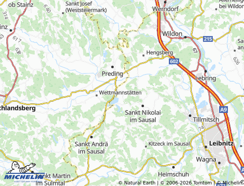 MICHELIN-Landkarte Lamperstätten - ViaMichelin