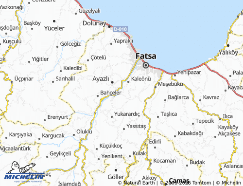 Mappa MICHELIN Çömlekli - ViaMichelin