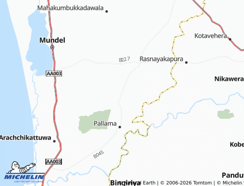 MICHELIN Serukele map - ViaMichelin