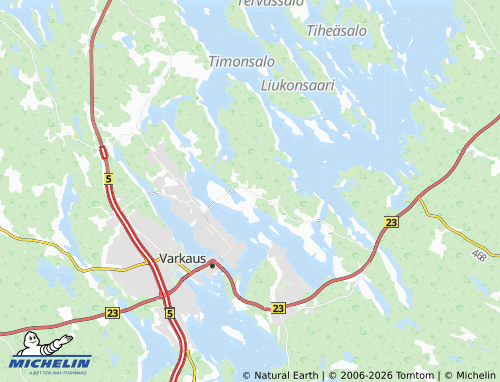 MICHELIN Puurtila map - ViaMichelin
