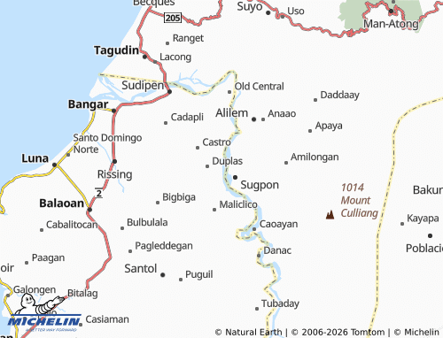 MICHELIN Bulalaan map - ViaMichelin