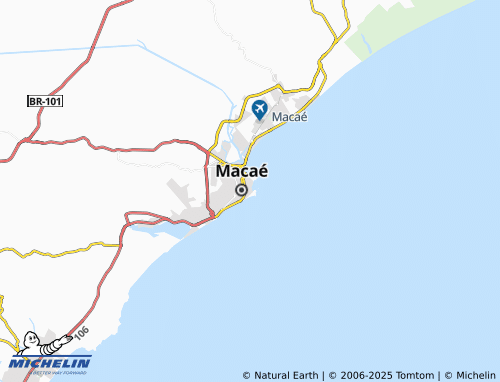 MICHELIN Imbetiba map - ViaMichelin