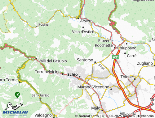 Carte MICHELIN Pornaro - ViaMichelin
