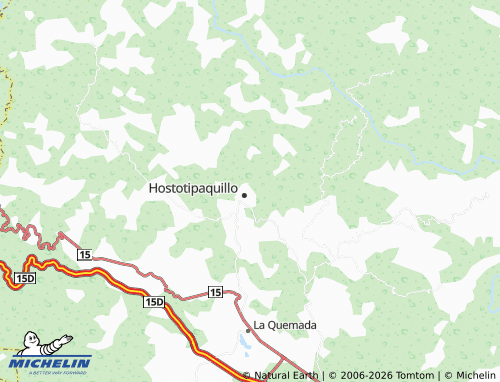 Mappa MICHELIN La Resurrección - ViaMichelin