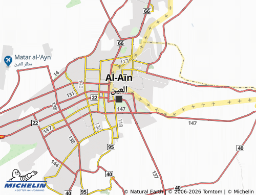 MICHELIN Hai Al Murabba'a map - ViaMichelin