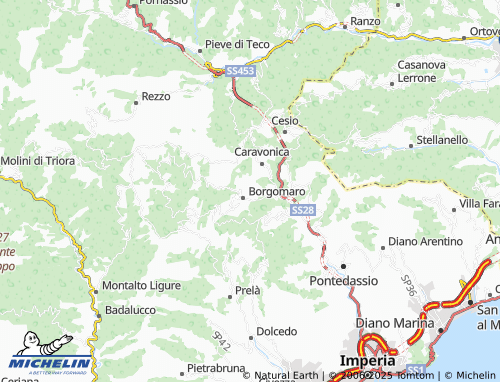 MICHELIN Candeasco map - ViaMichelin