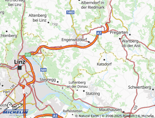MICHELIN Niederreitern map - ViaMichelin