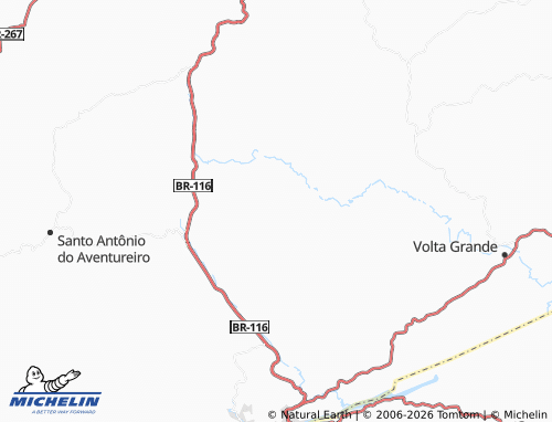 Carte MICHELIN Angustura - ViaMichelin