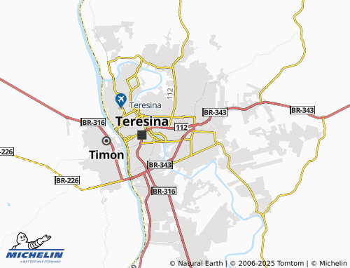 MICHELIN São João map - ViaMichelin