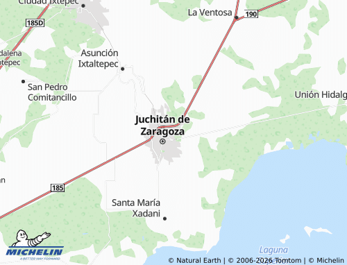 MICHELIN Guenda Biani map - ViaMichelin