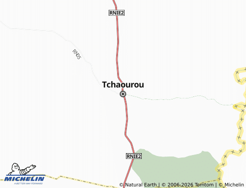 MICHELIN-Landkarte Tchaourou - ViaMichelin