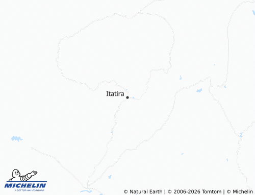 MICHELIN Itatira map - ViaMichelin