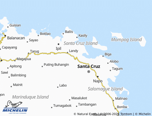 MICHELIN Bagong Silang Pobla map - ViaMichelin