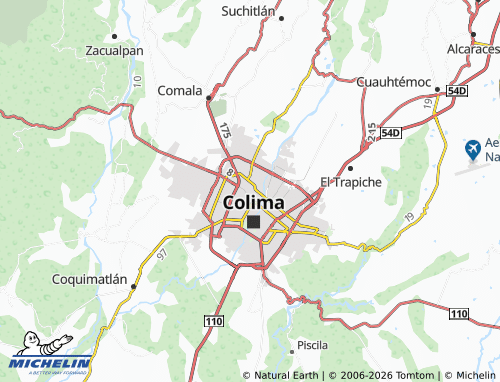 Carte MICHELIN Villas del Centro - ViaMichelin