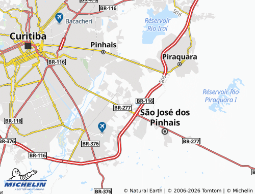 Carte MICHELIN Guatupê - ViaMichelin