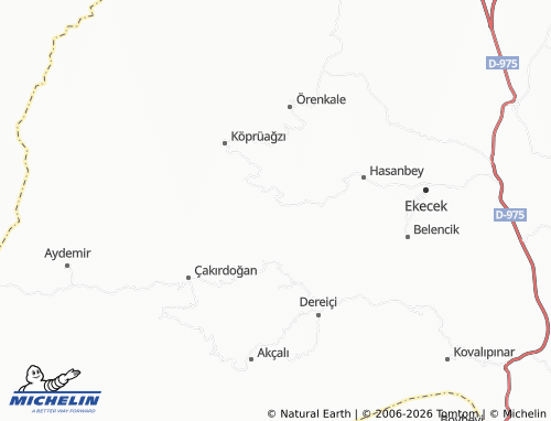 Mappa MICHELIN Işıklı - ViaMichelin