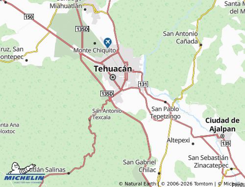Mapa MICHELIN El Rosario, Santa María Coapan - ViaMichelin