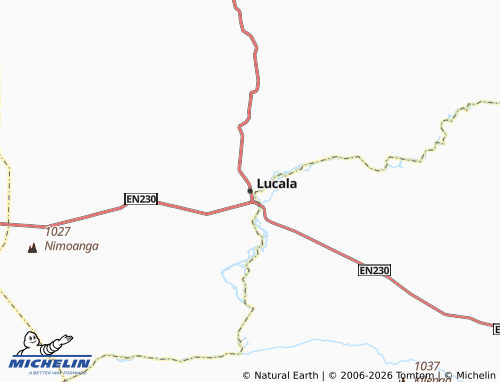 Mapa MICHELIN Lucala - ViaMichelin
