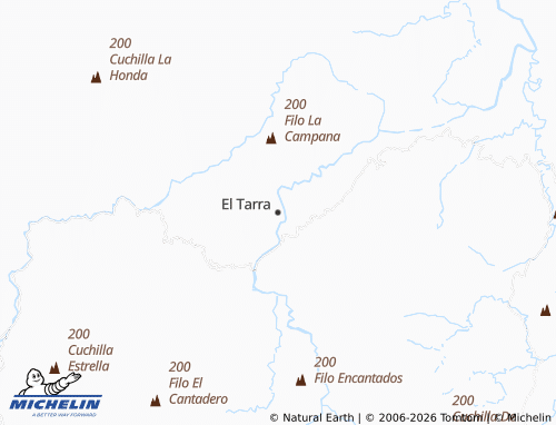 Kaart MICHELIN El Tarra - ViaMichelin