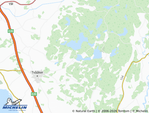 Mapa MICHELIN Dagsås - ViaMichelin