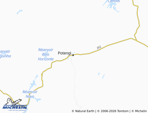 MICHELIN-Landkarte Guaribas - ViaMichelin