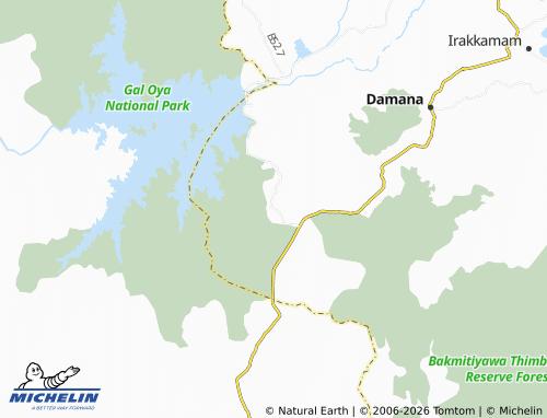 Mappa MICHELIN Kivulegama - ViaMichelin