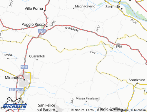 Carte MICHELIN Gavello - ViaMichelin