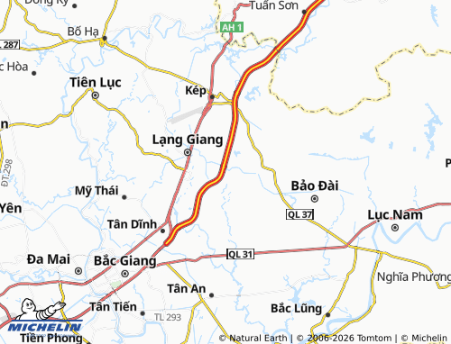 Mapa MICHELIN Tân Hưng - ViaMichelin