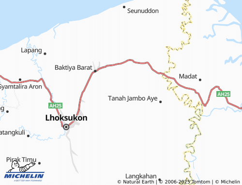 MICHELIN Matang Ulim map - ViaMichelin