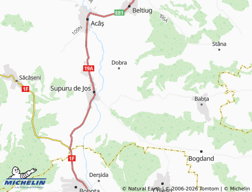 Carte MICHELIN Hurezu Mare - ViaMichelin