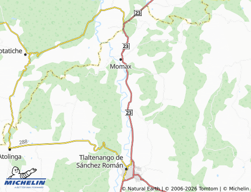 MICHELIN-Landkarte Teocaltiche - ViaMichelin
