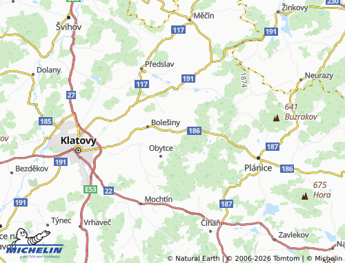 Mappa MICHELIN Myslovice - ViaMichelin