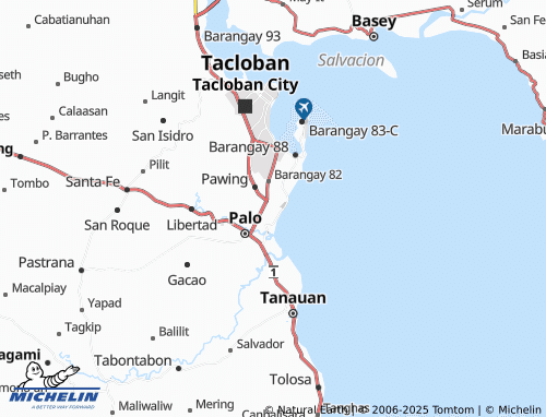 Carte MICHELIN San Fernando - ViaMichelin