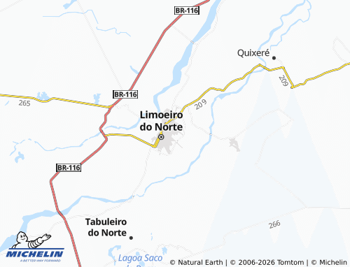 Mappa MICHELIN Monsenhor Otávio - ViaMichelin
