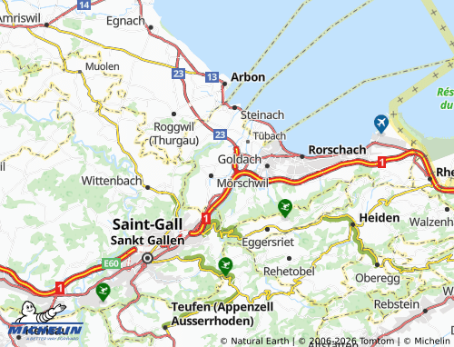 Carte MICHELIN Beggetwil - ViaMichelin