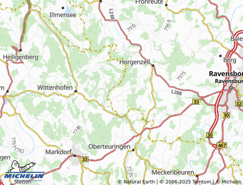 MICHELIN Sattelbach map - ViaMichelin