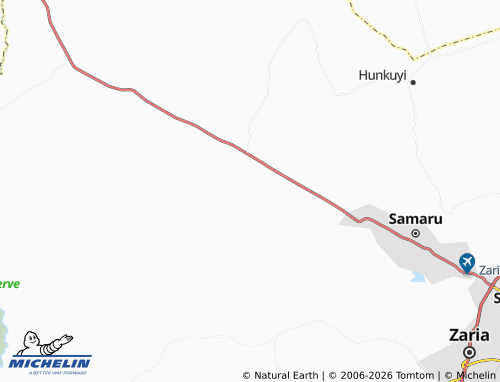 MICHELIN Tsibiri map - ViaMichelin