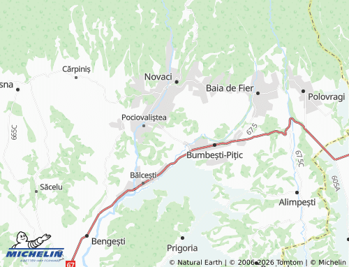 Mappa MICHELIN Sitești - ViaMichelin