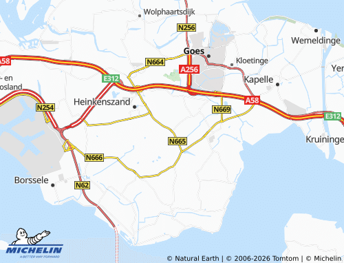 Kaart MICHELIN Nisse - ViaMichelin