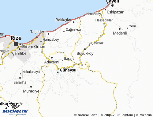 Mapa MICHELIN Demirciler - ViaMichelin