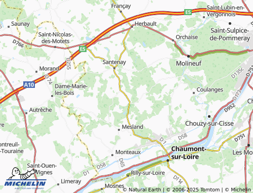 Mappa MICHELIN Vauliard - ViaMichelin