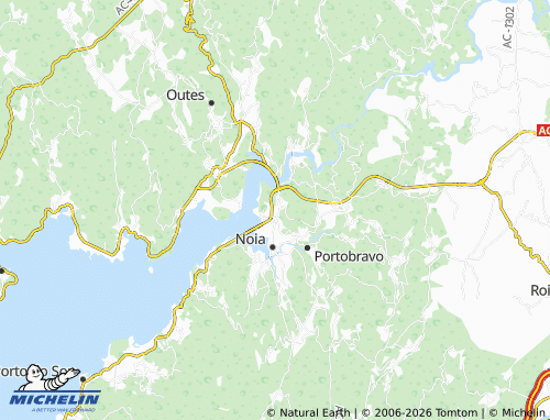 Carte MICHELIN Eiroa - ViaMichelin