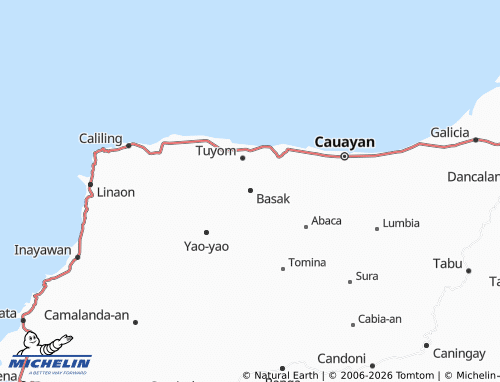 MICHELIN Basak map - ViaMichelin