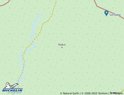 MICHELIN Nakur map - ViaMichelin